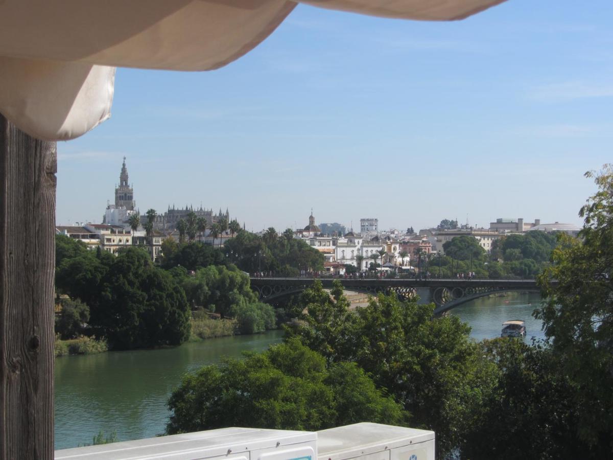 Trianabridgeviews Atico Con Vistas Al Puente De Triana Calle Castilla 38 Sevilla Exteriér fotografie