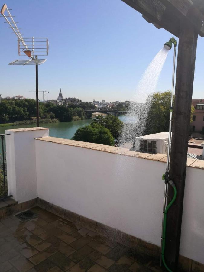 Trianabridgeviews Atico Con Vistas Al Puente De Triana Calle Castilla 38 Sevilla Exteriér fotografie